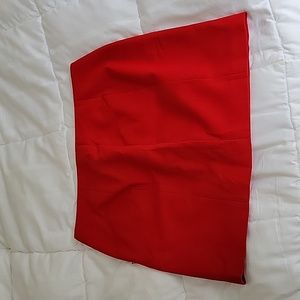 Ann Taylor red pencil skirt size 12